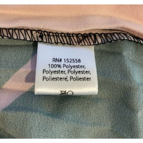 Delfi Collective Mara Kaftan Dress Pleated Blue Gray Pink Green Stripe One Size - Picture 6 of 6